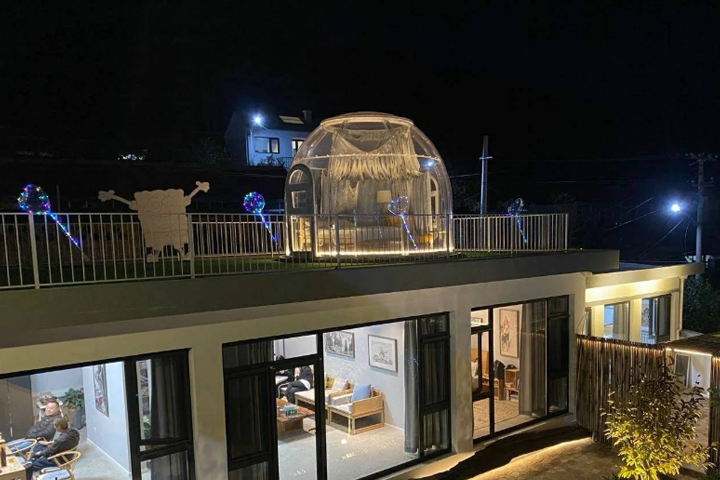 星空夢露臺星空房餐廳