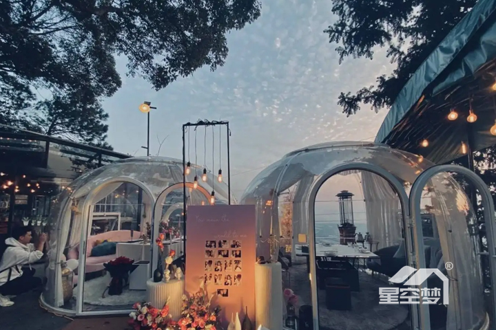 露臺星空房餐廳案例圖