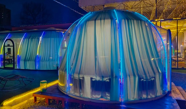 星空夢圓形星空房驚艷亮相，開啟文旅住宿新紀元